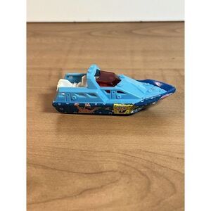 Matchbox SPONGEBOB SquarePants Rescue Boat Blue Diecast Toy Nickelodeon